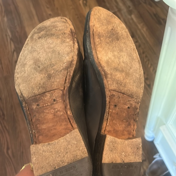 Men's Black Leather Gucci Loafers - Picture 6 of 6